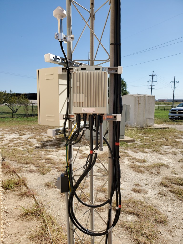 AMI gateway installation Rohn tower